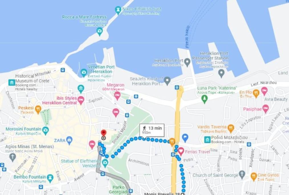 Fully Equipped In Heraklion, Crete Apartment Iraklio